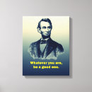 Search for abraham canvas prints Quote