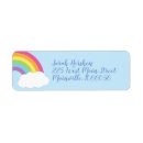 Search for rainbow sprinkles return address labels Modern