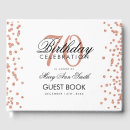 Search for 70th birthday guest books White