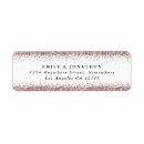 Search for white roses return address labels Typography