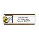 Search for burlap return address labels Flowers