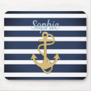 Search for nautical mouse mats Navy