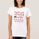 Search for deck the halls tshirts Typography