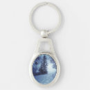 Search for night scene key rings Forest