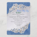 Search for denim and pearls invitations Lace
