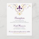 Search for fleur de lys invitations Gold