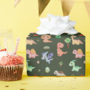 Search for trex wrapping paper Triceratops