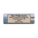 Search for ocean view return address labels California