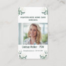 Search for nursing home business cards Psw