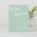 Search for pistachio green wedding invitations Modern
