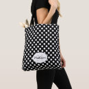 Search for black and white polka dot bags Geometric