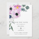 Search for anemone save the dates Greenery