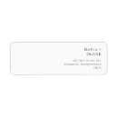 Search for winter wedding return address labels For her