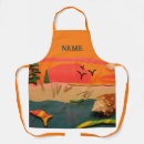Search for beach shells aprons Water