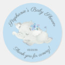 Search for sweet elephant stickers Baby shower