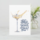 Search for champagne toast engagement party invitations Elegant