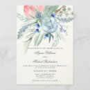 Search for pink and blue invitations Floral