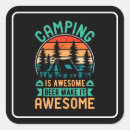 Search for campsite stickers Outdoor adventure