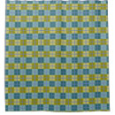 Search for teal and gray shower curtains Geometric