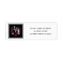 Search for engaged couple return address labels Vintage