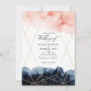 Search for navy and blush wedding invitations Gold