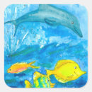 Search for yellow fish stickers Ocean