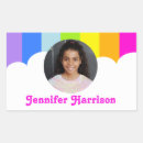 Search for teacher rectangle stickers Colourful
