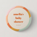 Search for cool pink badges Baby shower