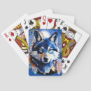 Search for wolf playing cards Wild