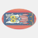 Search for 4th oval stickers Usa