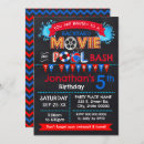 Search for backyard bash invitations Red white and blue