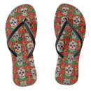 Search for halloween flipflops Skull