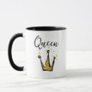 Search for gold glitter graduation mugs Black and gold
