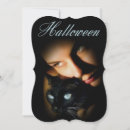 Search for blue halloween invitations Witch