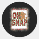 Search for oh snap stickers Funny christmas