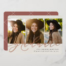 Search for rose gold foil graduation invitations Graduate