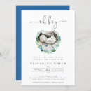 Search for ultrasound baby boy shower invitations Watercolor