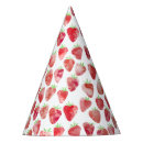 Search for paper party hats strawberry