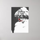 Search for clown canvas prints White