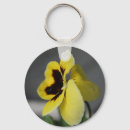Search for yellow pansy key rings Flowers