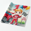 Search for boys car wrapping paper Retro