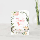 Search for safari baby shower thank you cards Greenery