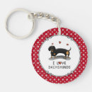 Search for dachshund key rings Funny