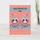 Search for raccoon valentines day cards Kids