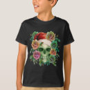 Search for green skull tshirts Floral