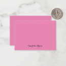 Search for basic note cards Pink