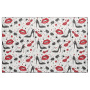 Search for black lips fabric Girly