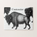 Search for buffalo bison puzzles Bull