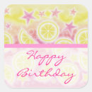Search for lemonade birthday stickers Fruit