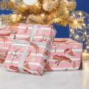 Search for white reindeer wrapping paper Xmas